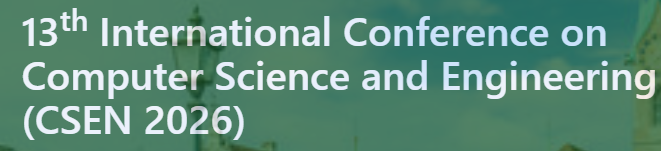 13th International Conference on Computer Science and Engineering (CSEN 2026) logo