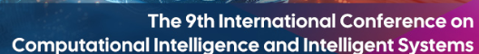 2026 The 9th International Conference on Computational Intelligence and Intelligent Systems (CIIS 2026) logo