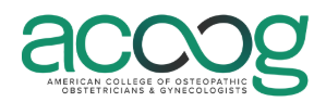 American College of Osteopathic Obstetricians and Gynecologists - ACOOG