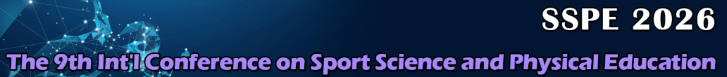 The 9th Int'l Conference on Sport Science and Physical Education (SSPE 2026) logo